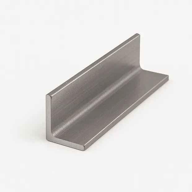 Уголок стальной гнутый неравнополочный