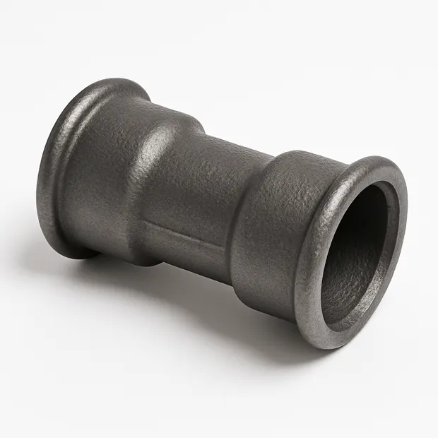 Двойной раструб чугунный