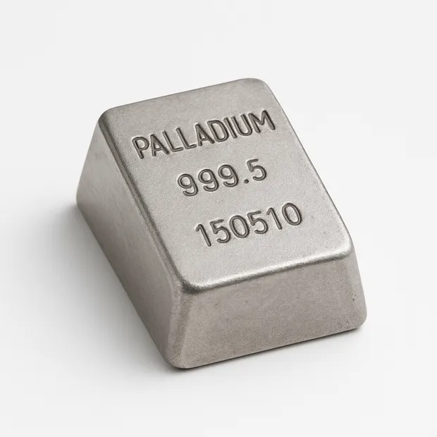 Слиток палладия аффинированного
