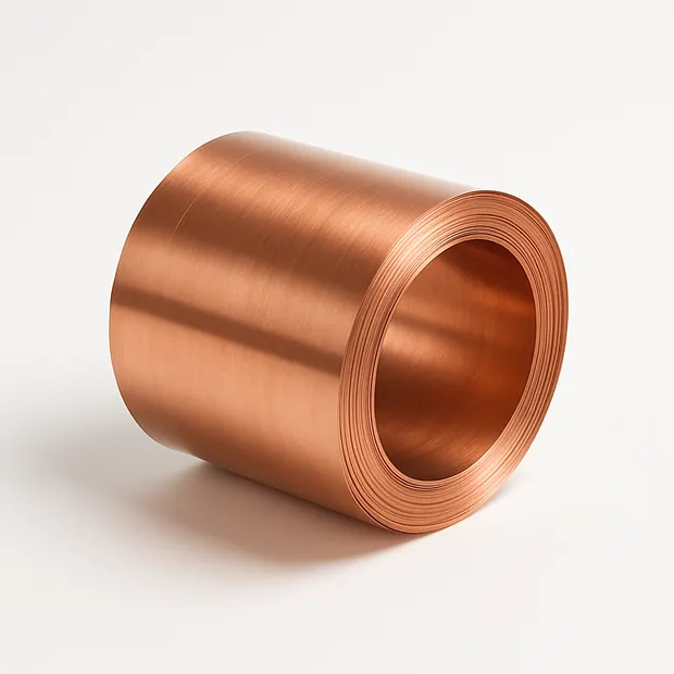 Фольга медная твердая х/к